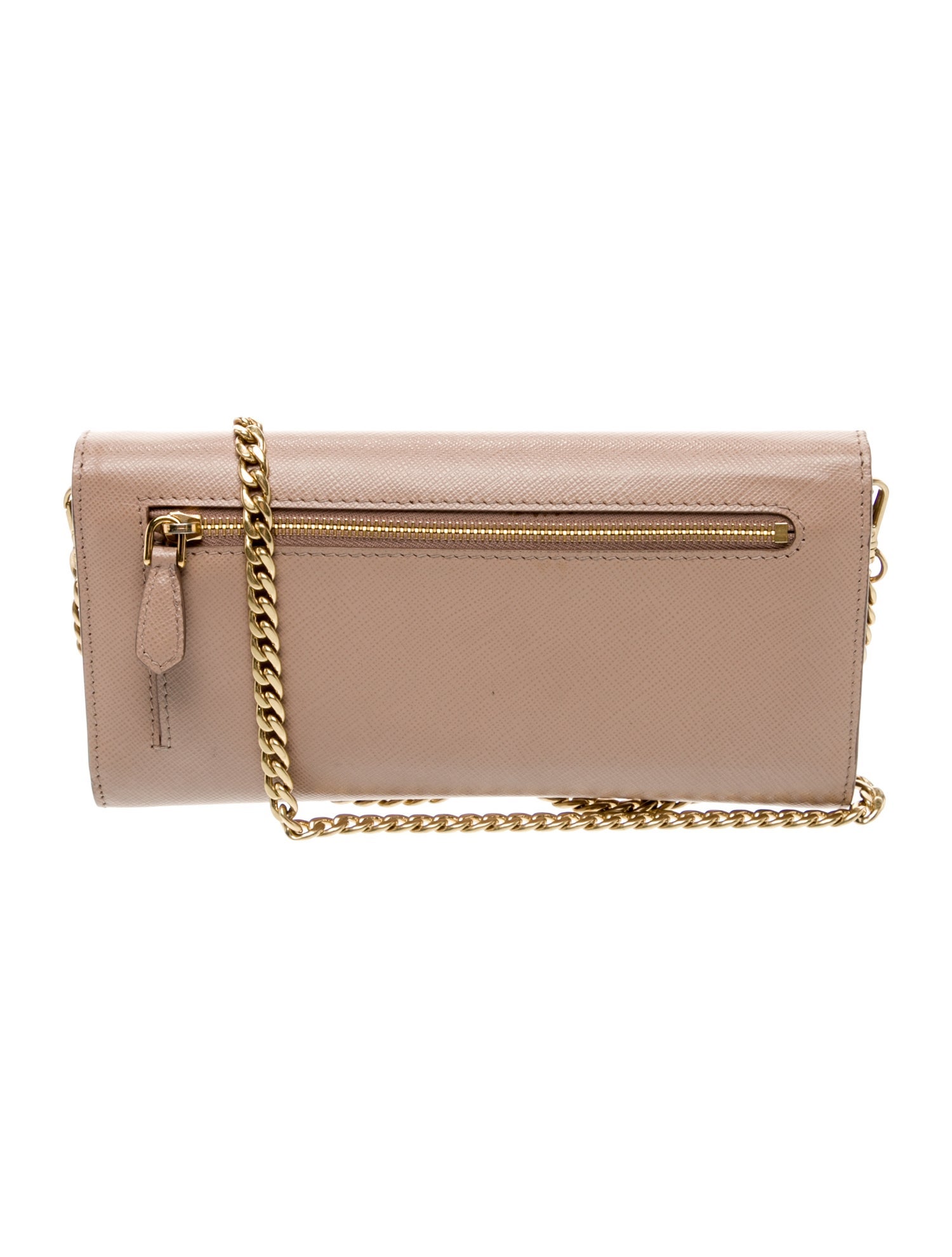 Prada Saffiano Cuir Leather Metal